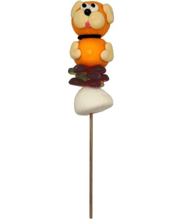 Tonton Pierrot Les ateliers de TONTON PIERROT Marshmallows Skewer Marshmallow Marshmallow Marshmallow Skewer: (Dog 55 g. Pack of 1)