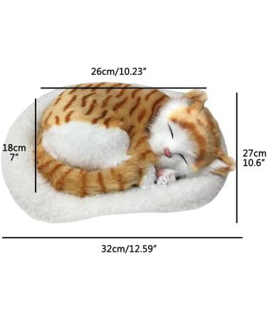 Bagima Sleeping Cat Toys | Breathing Plush Cat Dolls & Soft Mats | Perfect Home D cor & Kids' Gifts - Buy Online on GoSupps.com