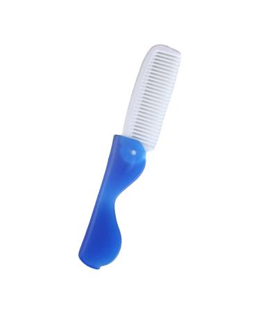 Travel toothbrush - durable foldable comb |Toothbrush with soft bristles |Space -saving camping ridge |Pocket-friendly ridge and toothbrush set for trips camping and outdoor 1 piece (1 Pack)