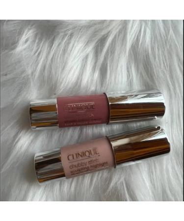 Clinique Chubby Stick Highlight & Cheek Color Balm Duo Gift Set - Buy Online on GoSupps.com