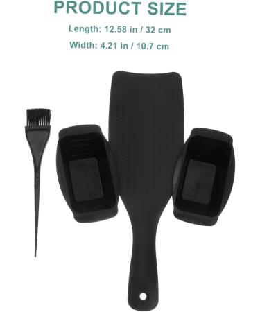 Homoyoyo Kit De Teinture Pour Cheveux 1 Ensemble En Plastique Noir Planche De Coloration Pratique Pour Salon Et Usage Domestique Peigne Et Brosse De Teinture Outil Pour Colorer Cheveux Facilement - Buy Online on GoSupps.com