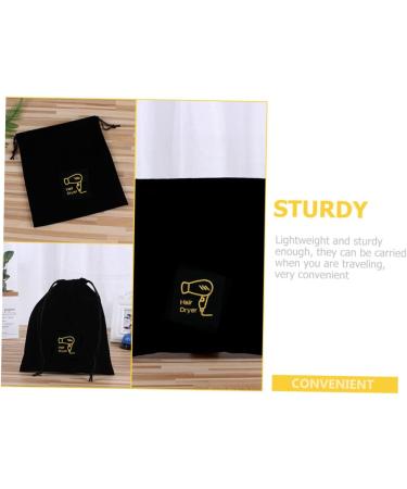 Healifty 3pcs Hair Dryer Storage Bag Black Favor Bags Hairdryer Hair Dryer Bags Bra Hair Curler Travel - Buy Online on GoSupps.com