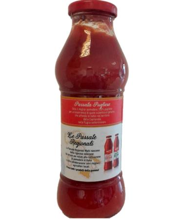 Mutti Passata Tomato Puree Pugliese 400 Gram x 5 Pieces - Buy Online on GoSupps.com