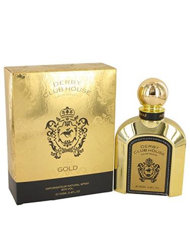 3.4 oz Eau De Toilette Spray Cologne for Men Armaf Derby Club House Gold Eau De Toilette Spray By Armaf Convenient shopping (g-fex-535141)