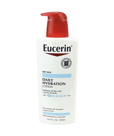 Eucerin Daily Replenishing Moisturizing Lotion Fragrance Free - 16.9 fl oz