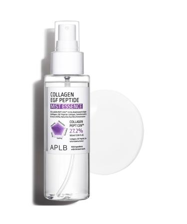 APLB Collagen EGF Peptide Mist Essence | COLLAGEN PEPT CEN 27.2% 3.55 FL.OZ/Korean Skincare Elasticity care Replenishing moisture Revitalize for gentle and improve skin texture