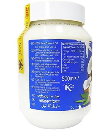 KTC - Pure coconut oil - multi-purpose - 3 x 500 ml - Buy Online on GoSupps.com