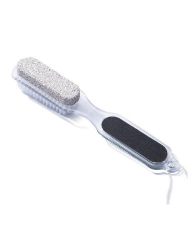 Healeved 4 1 Exfoliation Smoother Kit Foot Files Remover Shower Feet Pedicure Kit Foot Hard Skin Remover Nail Tools Remove Dead Skin Metal Scrubber Remover for Bristles Care