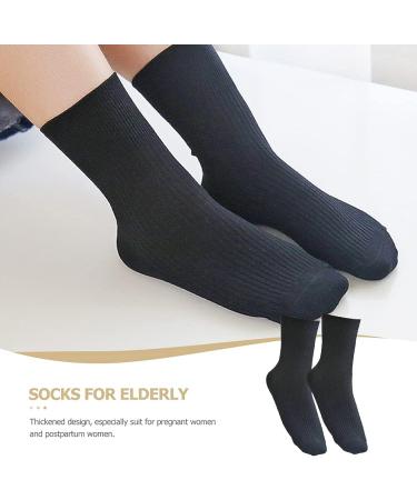 Non Skid Elderly Nursing Socks Set | Combed Cotton Diabetic Socks | Multi-Function Pregnant Women Socks | Anti-Skid Home Floor Socks for Women - Buy Online on GoSupps.com