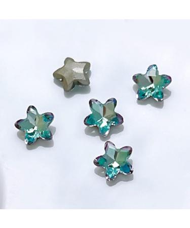 FEIlei 10x/Set Butterfly Nail Rhinestones Square Nail Charms DIY Hearts Nail Art Charms - Buy Online on GoSupps.com