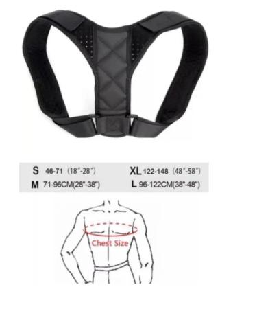 EZ-FIT Invisible Posture Correction Brace - Lightweight & Adjustable for Comfort (Medium - Buy Online on GoSupps.com