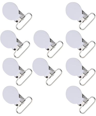 Nipple Clip 25mm - Durable Round Snap Fastener for DIY Clothing Accessories Pacifier Holder & Bib Clip (Gray) | International Shipping Available - Buy Online on GoSupps.com