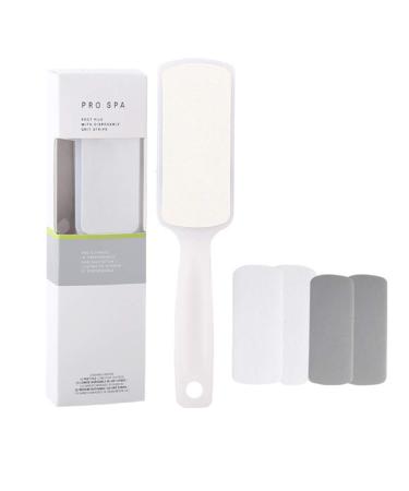 Double-sided footfishs with one-way grain strips Qtopun Pedicure Rasp Foot Horn skin remover dead skin peeling corneal remover for a dead skin aging cortex oval