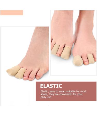 Silicone Toe Protectors - 2pcs Toe Caps for Blisters, Calluses, and Cushioning - Toe Guards for Feet - Toe Sleeves 2.5x4cm - Buy Online on GoSupps.com