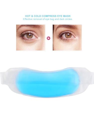 Cold Compress Eye Mask Cooling Gel Eye Mask Sleeping Reusable Ice Eye Mask for Fatigue Dark Circles Relaxation - Buy Online on GoSupps.com