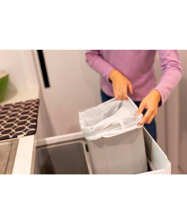 Good & Cheap Tear-Resistant 25L Garbage Bags - Pack of 3 (90 Bags Total) | Liquid-Tight & Durable - Buy Online on GoSupps.com