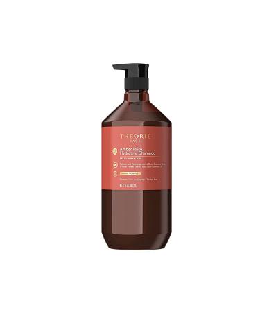 Theorie Amber Rose Hydrating Shampoo- Refresh & Hydrate  Irresistible Scent of Rose  Jasmine & Amber  Suited For All Hair Types-Color & Keratin Treated Hair  800ML 27.05 Fl Oz (Pack of 1)