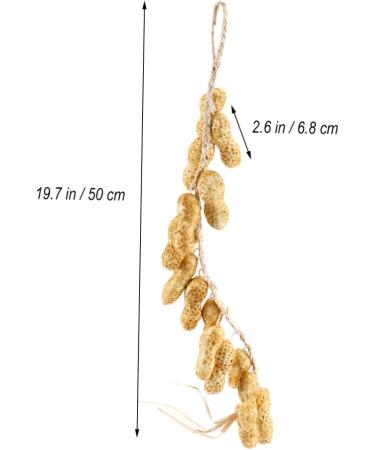 Yardenfun String Decoration Artificial Peanut Vegetable Fake Hanging for Home Wall Restaurant Lifelike Fruit - Buy Online on GoSupps.com