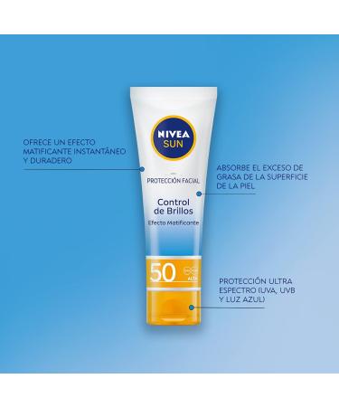 Buy Nivea Facial Sunscreen 50ml - Best International Shipping SPF Protection - Buy Online on GoSupps.com