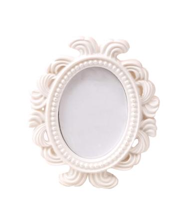 Nail Display Frame Gold Picture Frame Antique Picture Frames Vintage Frames Vintage Picture Frame Decorative Nail Tip Container Mini Picture Frame Manicure Resin False Nails White