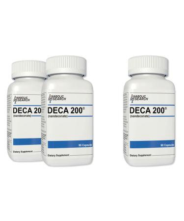 Deca 200 - Strength & Size Muscle Recovery Joint Protection - Capsules - 3 Month Supply - 3 Count