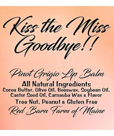 20 KISS The Miss Goodbye Bridal Shower Pinot Grigio Lip Balms - Perfect for Bachelorette Parties | International Shipping Available - Buy Online on GoSupps.com