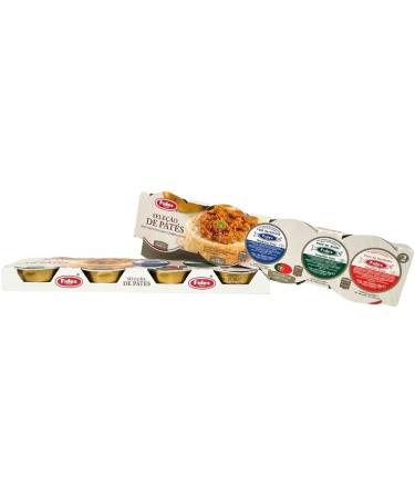 Fides - Mixed Pate Selection 4x22gram (2xSardine 1xTuna 1xMackerel). High in OMEGA-3. Pate Spread Flavours from the Ocean Portugal - Buy Online on GoSupps.com