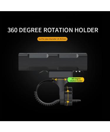 4000 Lumen Rechargeable Bicycle Light Set | Waterproof Front and Back Bike Lights with Taillight for Night Riding - Buy Online on GoSupps.com