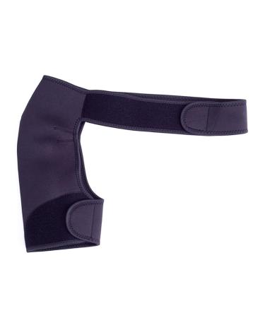 Shoulder Guard Brace Shoulder Immobilizers Shoulder Harness Shoulder Rest Adjustable Shoulder Shoulder Brace Shoulder Stability Protector Rubber Shoulder Strap Fitness Keep Warm 66X24X1CM Black