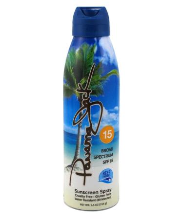 Panama Jack SPF 15 Continuous Spray Sunscreen 5.5oz (3 Pack) - Buy Online on GoSupps.com
