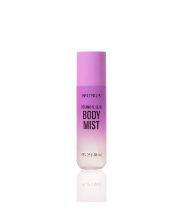 Nutrius Body Mist - Botanicala Bliss 4 FL OZ - Invigorating and Natural Daily Fragrance
