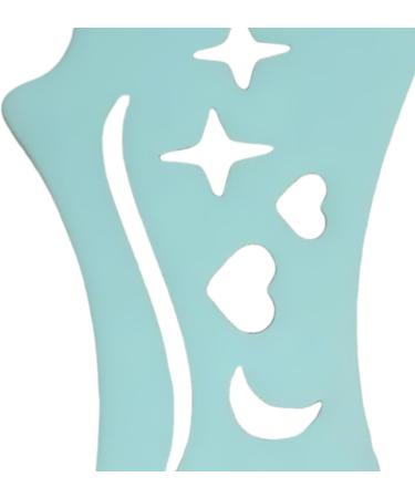 Esquirla Silicone Eyeliner Stencil Makeup Tool Easy to Use for Beginners Girls Lady Women Blue - Buy Online on GoSupps.com