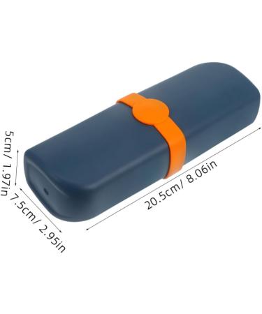 Buy Minkissy Box Travel Toothbrush Case - Storable Toothbrush Holder & Travel Accessories - Compact Design 20.50x7.50x5.00cm - Buy Online on GoSupps.com