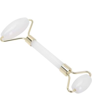Verdant Touch White Jade Anti-Aging Facial Roller Ergonomic Massager for Youthful Skin Care - Buy Online on GoSupps.com