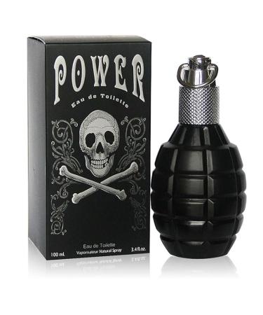Power Eau de Parfum Woody Aromatic fragrance for Men. 3.4 FL. Oz