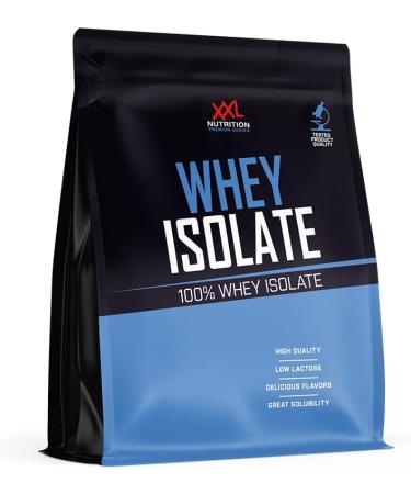 XXL Nutrition Whey Isolate 90 Protein Protein Powder Protein Shakes Whey Protein Isolate Protein Powder Various Flavors Banana 1000 grams 33 shakes Banana 1000 grams - Buy Online on GoSupps.com