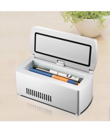 Portable Mini Insulin Cooler with LCD Temperature Control - Stores Interferon, Eye Drops, and Serum - Rechargeable for Car and Household - 2-18 C - Buy Online on GoSupps.com