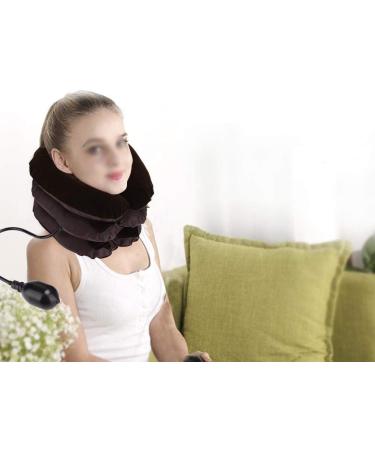 Buy Brrnoo Inflatable Neck Collar | 3-Layer Neck Support & Traction Device for Cervical Spine Relief | International Shipping Available - Buy Online on GoSupps.com