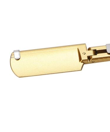 Portable Straight Edge Safety Razor | Lightweight Wooden Handle Barber Shaver for Salons & Barbershops (Black) - International Shipping - Buy Online on GoSupps.com