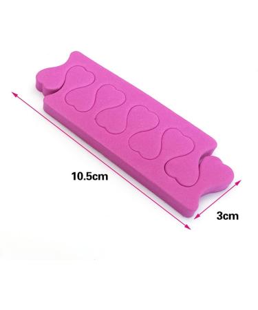 ANIPOL 100pcs Toe Caps & Fingernail Separators Set - Yellow | Manicure & Pedicure Tools - Buy Online on GoSupps.com