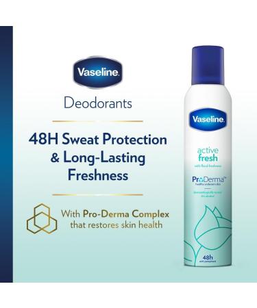  Vaseline Vaseline Active Fresh 48h 250ml | 0% d'alcool (pack de 3) - Buy Online on GoSupps.com