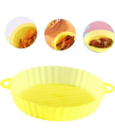 Alipis 3pcs Air Fryer Pad Air Fryers Airfryer Roasting Pan Air Fryer Grill Plate Baking Pan Washable Basket Whitex3pcs 21X18.5X4CMx3pcs - Buy Online on GoSupps.com