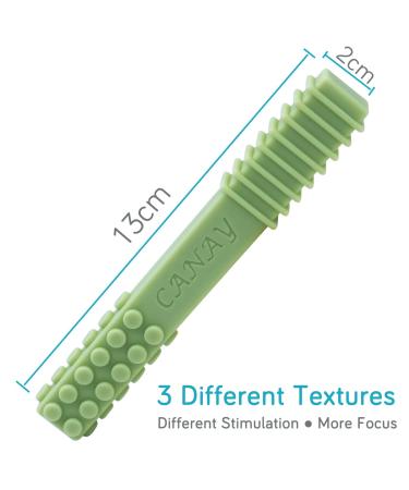 Sensory Chew Stick Toys (5 Pack) - Extra Tough Tool for ADHD, Autism, SPD - Oral Motor Stimulation for Special Needs - Buy Online on GoSupps.com