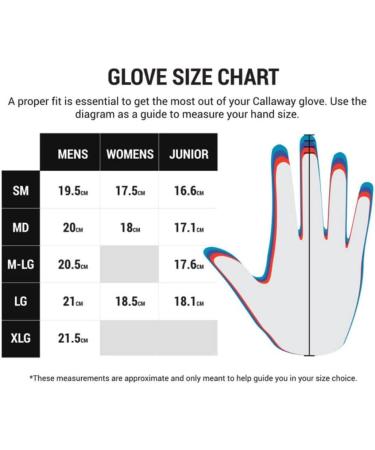 Callaway Dawn Patrol Women's Golf Glove - White, Medium (Left Hand) - Buy Online on GoSupps.com