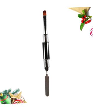 minkissy Uv Gel Nail Builder Brush Nail Art Tips Builder Brush Gel Nail Tool Nail Art Pen Gel Nail Art Carving Pen Nail Painting Brush Nail Art Brush Extension Glue Double Head - Buy Online on GoSupps.com