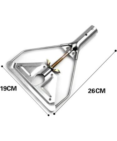 Warmhm 3pcs Glass Cleaning Scraper Replacement Mop Parts Mop Base Accessories Triangle Mop Window Cleaner Spray Mop Head Replacement Mop Base Refill Floor Mop Parts Wax Mop Iron Strip - Buy Online on GoSupps.com