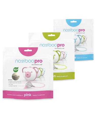 Nosiboo Pro Accessory Set - Pink | Essential Accessories for Your Nosiboo Pro - Buy Online on GoSupps.com