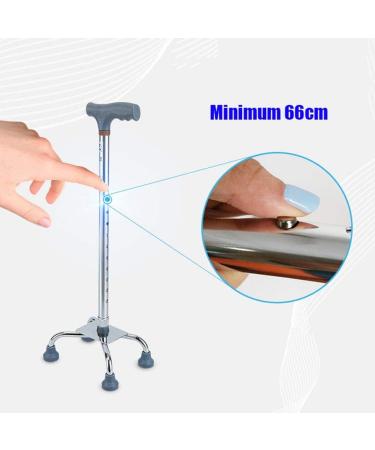 Lightweight Walking Cane for Men and Women Height Adjustable with Ergonomic Handle and Non-Slip Base for Elderly Arthritis Seniors and Disabled Interesting - Buy Online on GoSupps.com