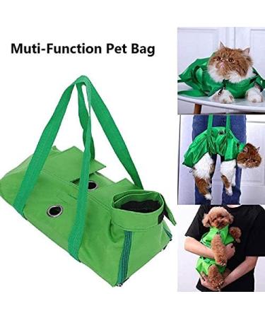 Pet Restraint Bags Multi-Function Dog/Cat Grooming Restraint Bags for Vet Visits Medication Administration Dental Care Bathing Nail Trimming Car Travel XL Blue - Buy Online on GoSupps.com