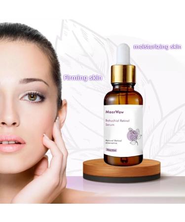 MaerWaw Advanced Bakuchiol Retinol Rejuvenation Serum - For Face Anti Aging Wrinkle Care and Hyaluronic Acid With Moisturize Wrinkle Reduction Skin Firming & Smoothing Vitamin C to Brighten - Buy Online on GoSupps.com
